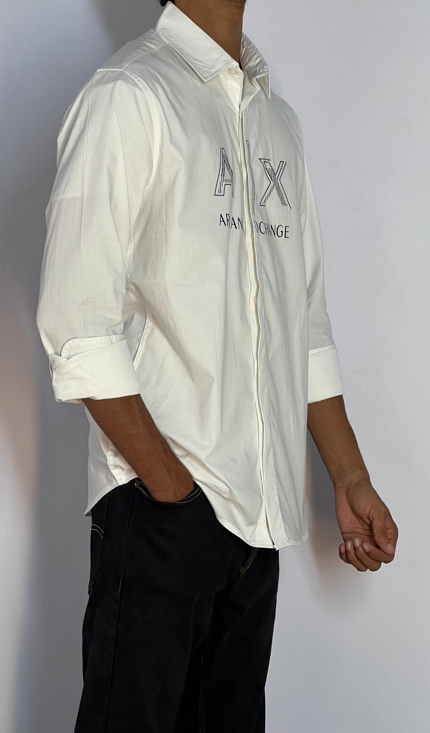 ARMANI EXCHANGE (White with A/X Logo M)