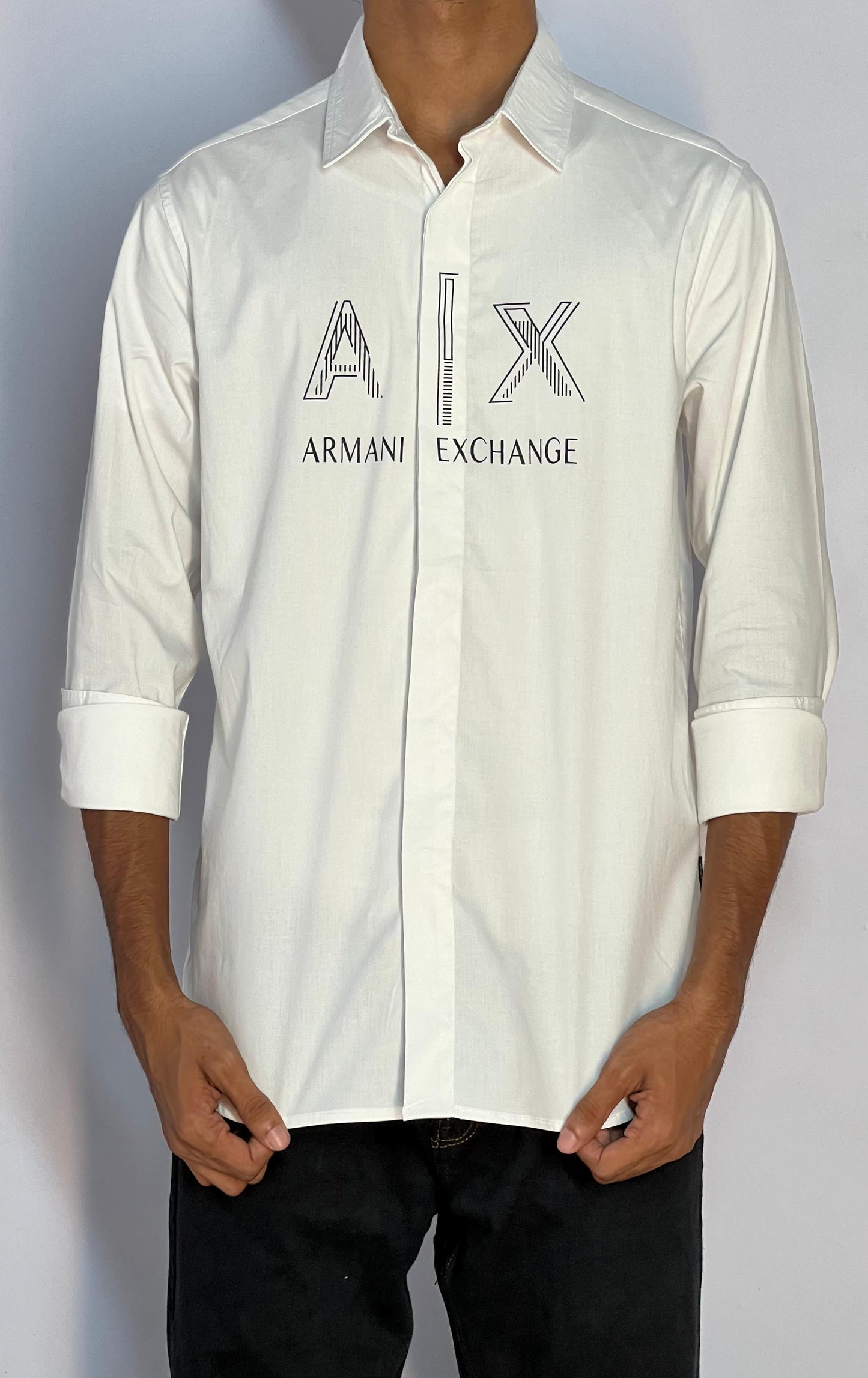 ARMANI EXCHANGE (White with A/X Logo M)