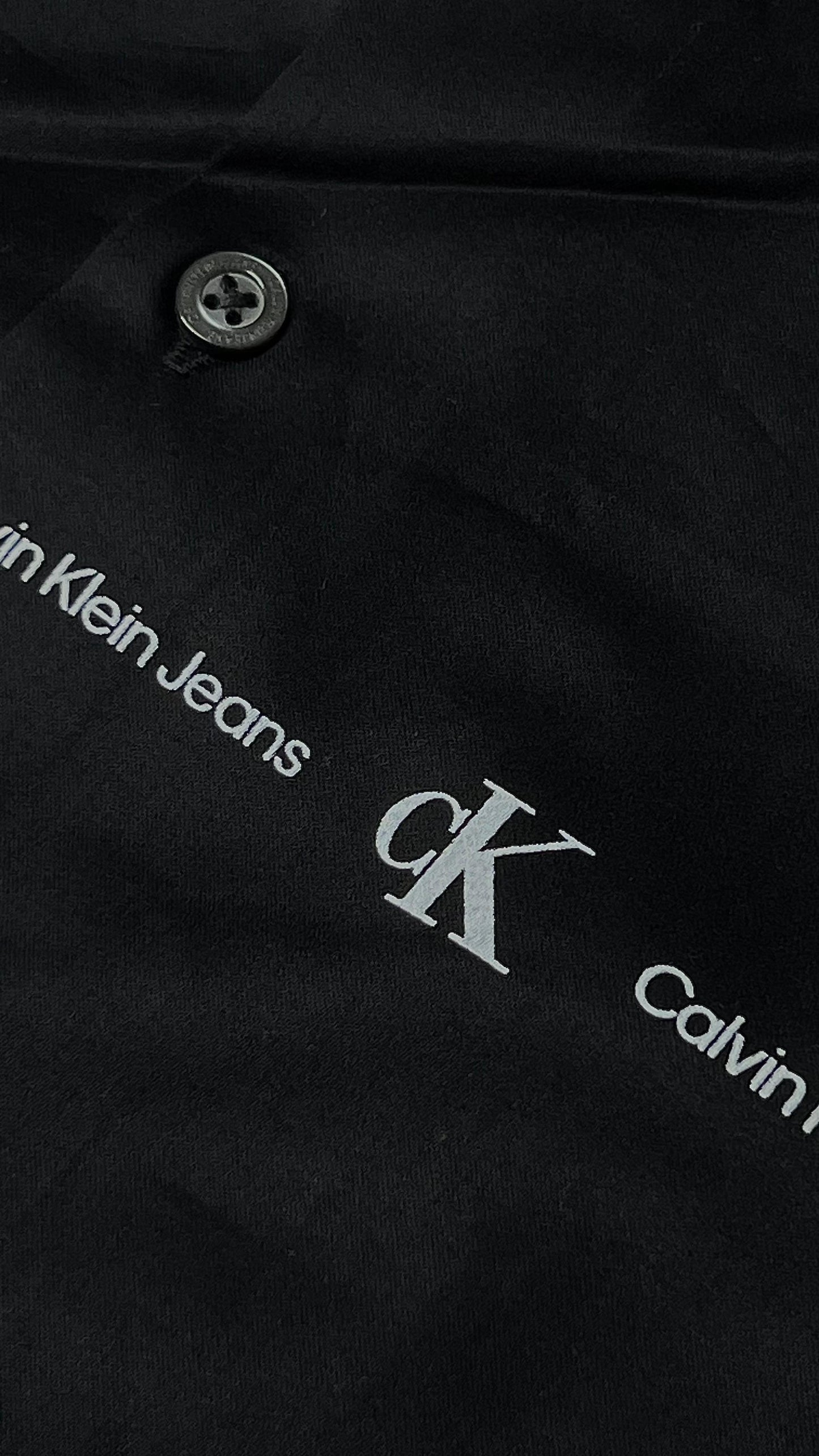 CALVIN KLEIN (Black with ck Logo)