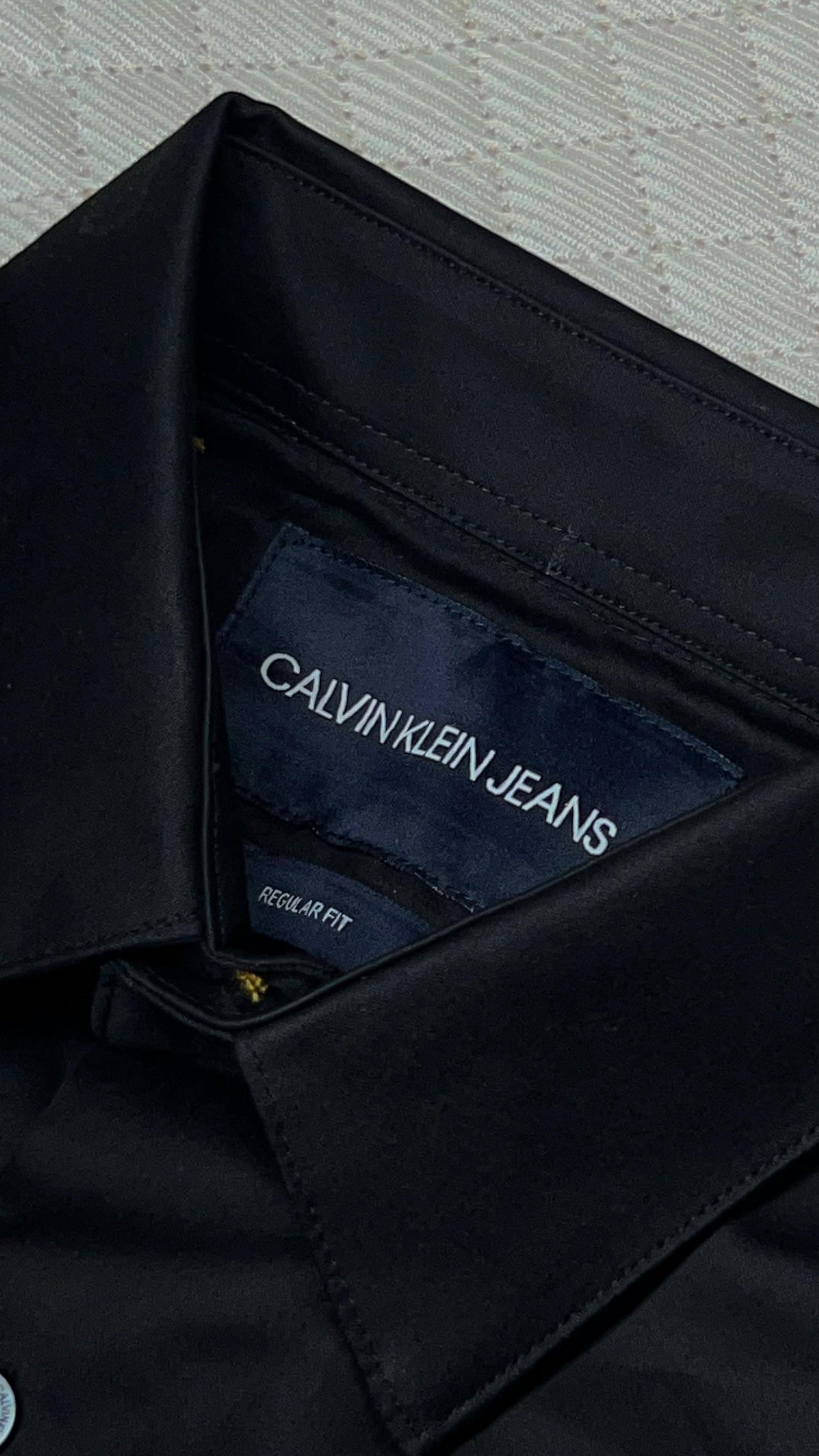 CALVIN KLEIN (Black with ck Logo)