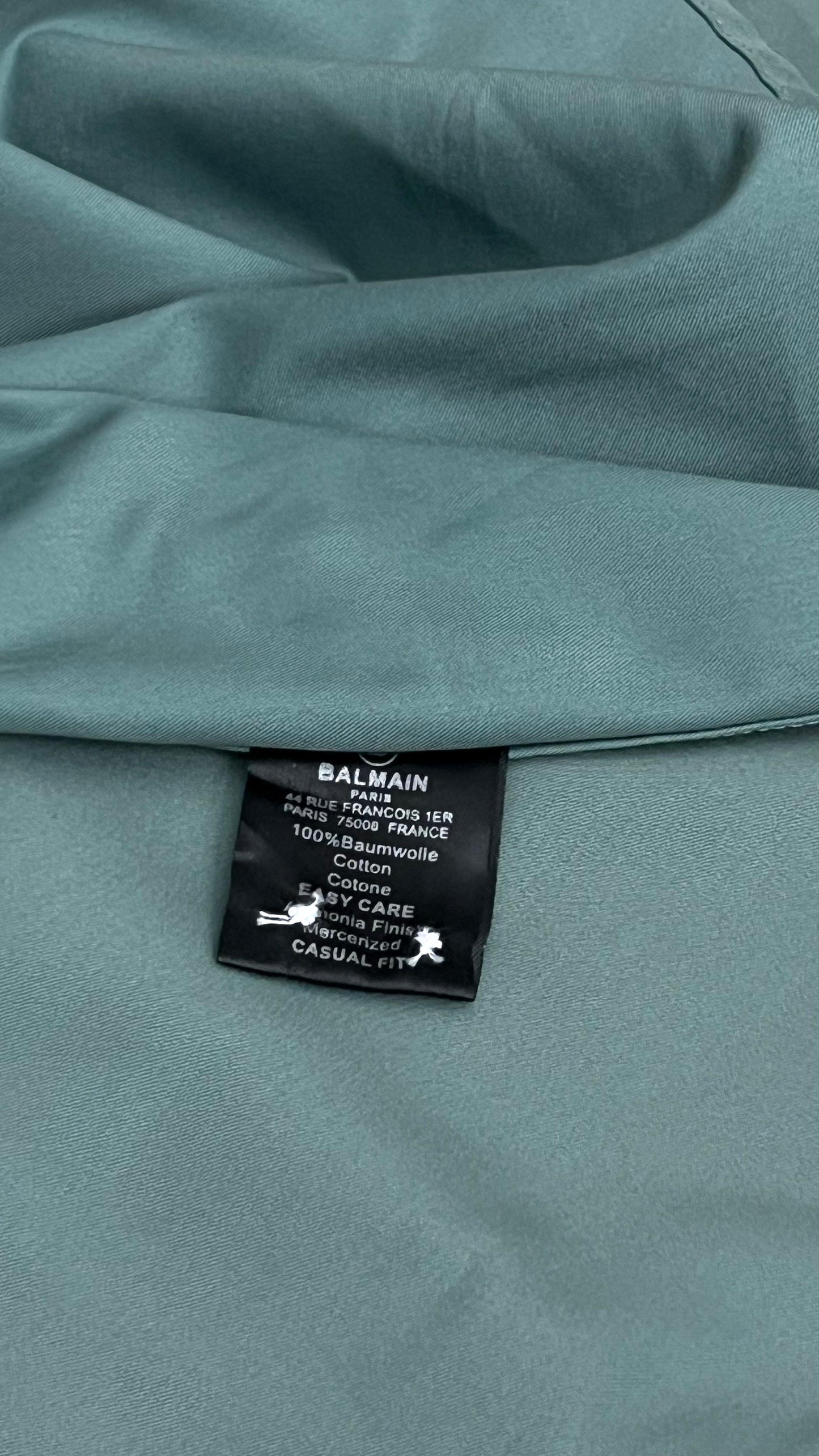 BALMAIN PARIS (Turquoise green)